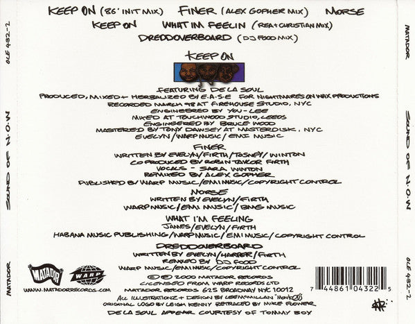 USED CD - Nightmares On Wax – Sound Of N.O.W Featuring De La Soul