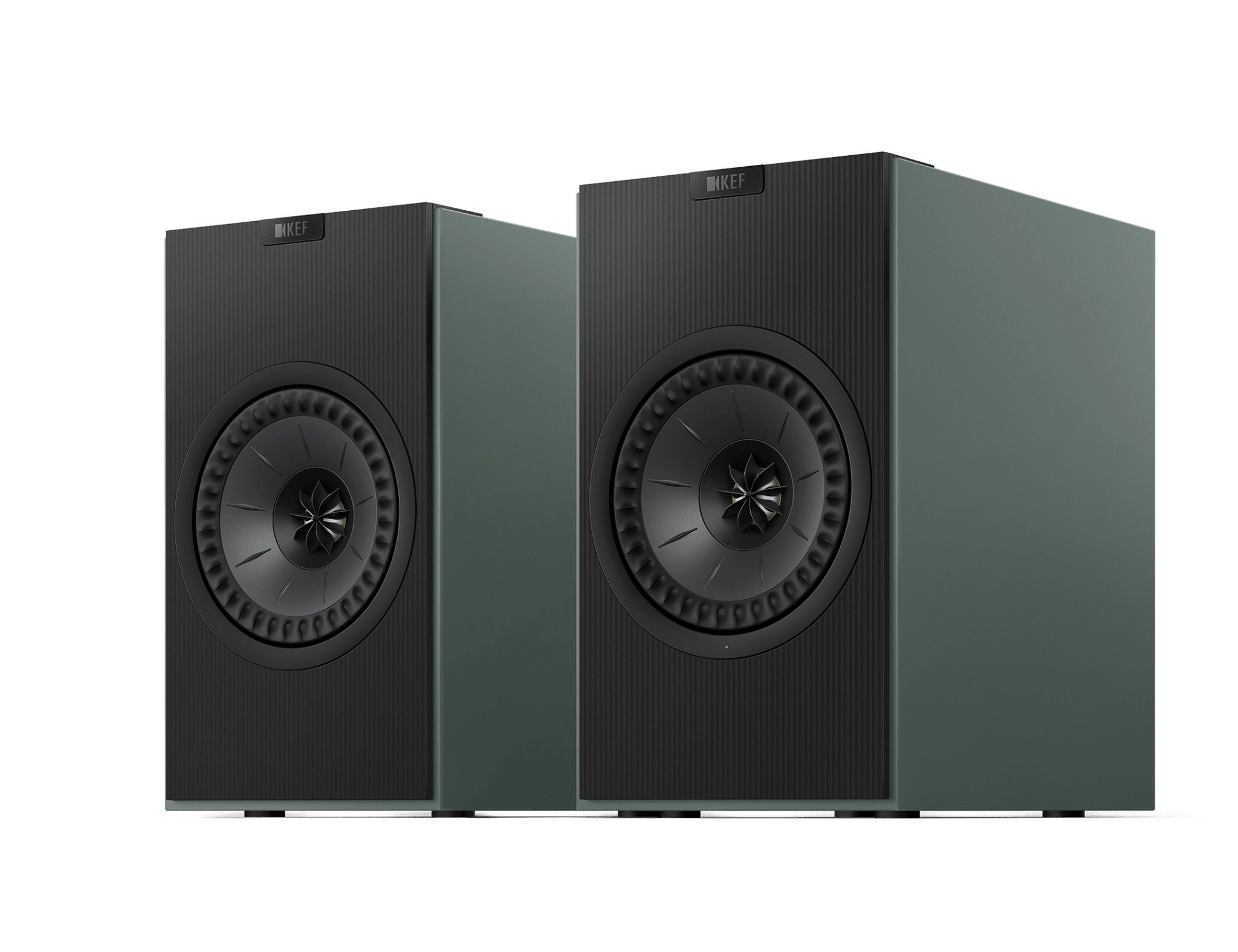 KEF Coda W Active Speakers & Audio Technica AT-LPW40WN Turntable Bundle