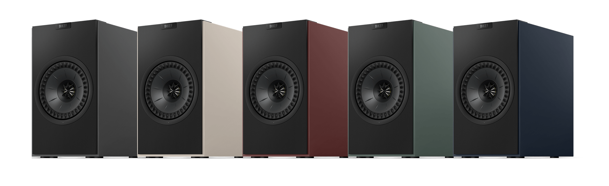 KEF Coda W Active Speakers & Audio Technica AT-LPW40WN Turntable Bundle