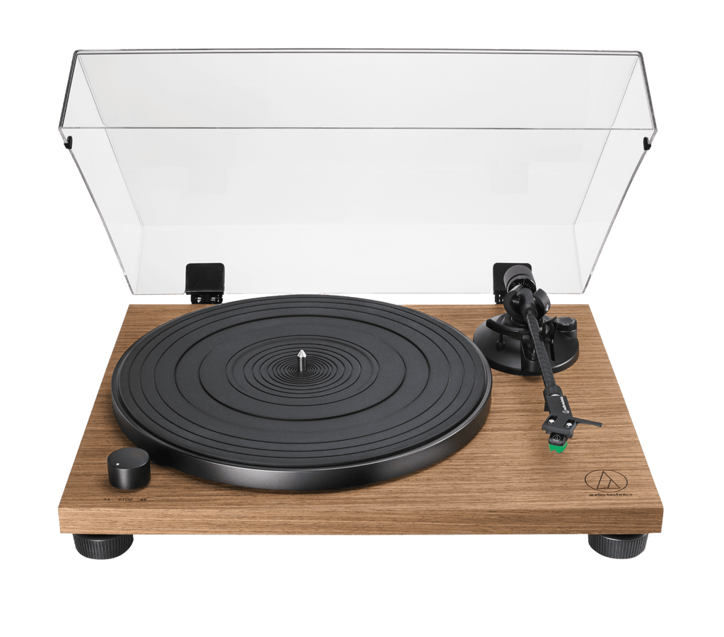 KEF Coda W Active Speakers & Audio Technica AT-LPW40WN Turntable Bundle