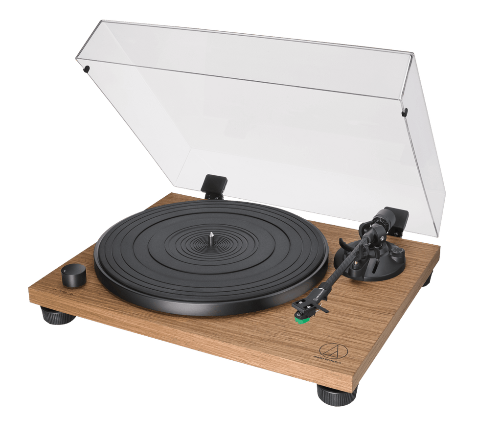 KEF Coda W Active Speakers & Audio Technica AT-LPW40WN Turntable Bundle