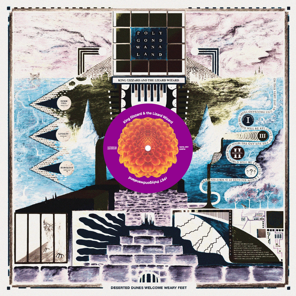 King Gizzard & The Lizard Wizard - Polygondwanaland (180 Gram Translucent Purple VINYL) | NEW