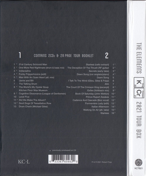 USED 2CD - King Crimson – The Elements (2021 Tour Box)