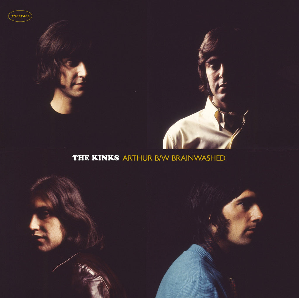 7" - The Kinks – Arthur B/W Brainwashed