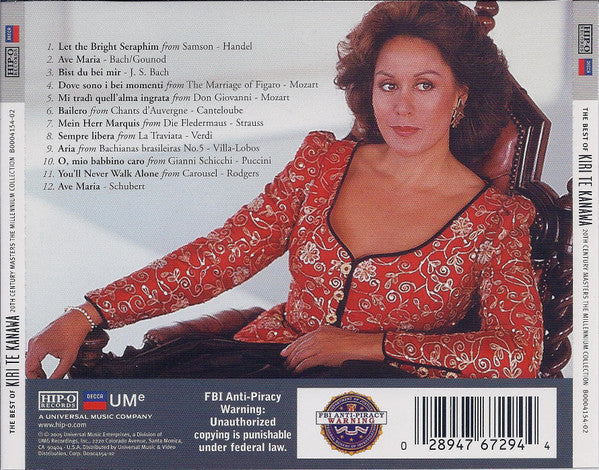 USED CD - Kiri Te Kanawa – The Best Of Kiri Te Kanawa