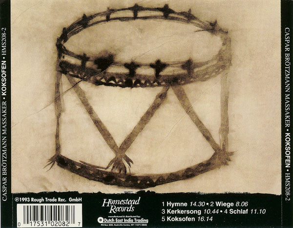 USED CD - Caspar Brötzmann Massaker – Koksofen