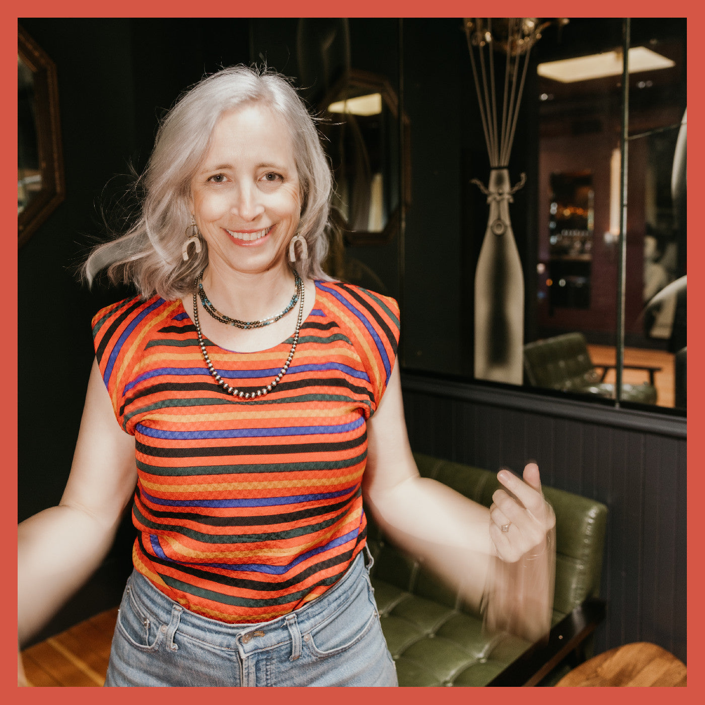Laura Veirs - (PRESALE 8/14/26) Temple Songs (CLEAR RED VINYL LP RAVEN MARCHING BAND LP-RMB-021C 2026) | Mint (M) Mint (M)