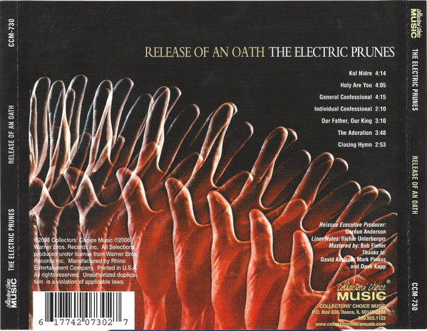 USED CD - The Electric Prunes – Release Of An Oath