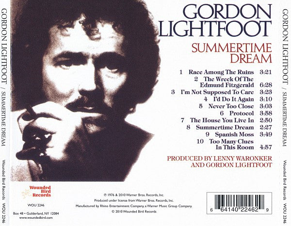 USED CD - Gordon Lightfoot – Summertime Dream