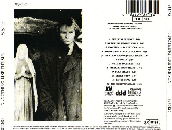 USED CD - Sting – ...Nothing Like The Sun