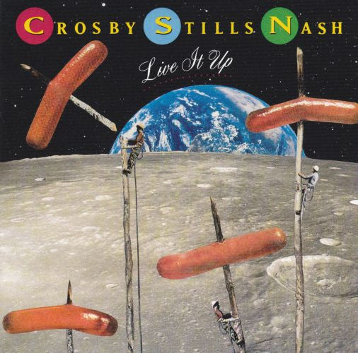 USED CD - Crosby, Stills & Nash – Live It Up