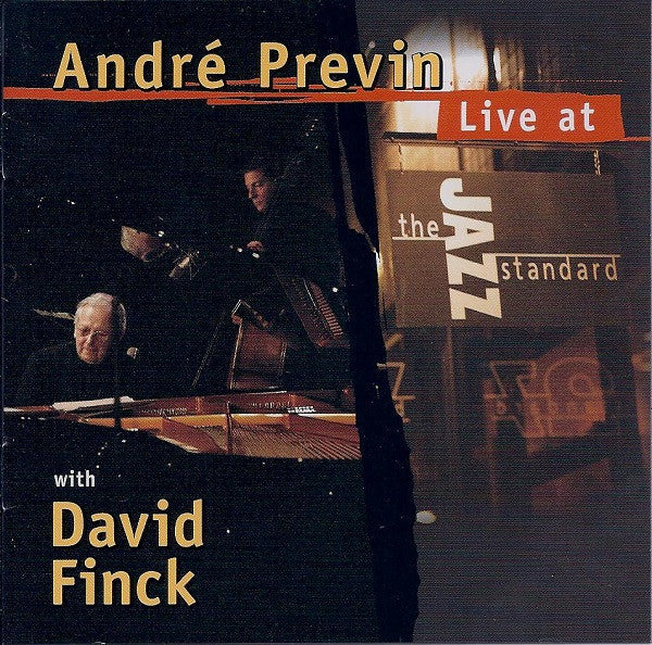 USED CD - André Previn With David Finck – Live At The Jazz Standard
