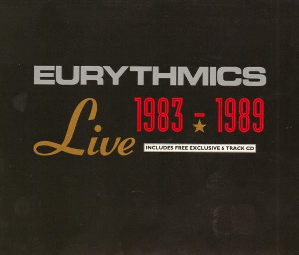 USED 3CD - Eurythmics – Live 1983 - 1989