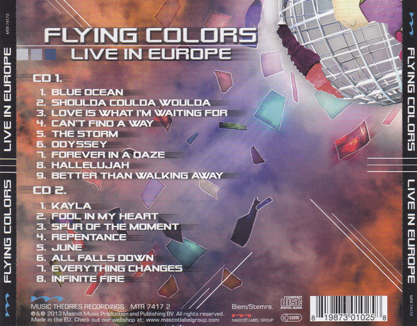 USED 2CD - Flying Colors – Live In Europe