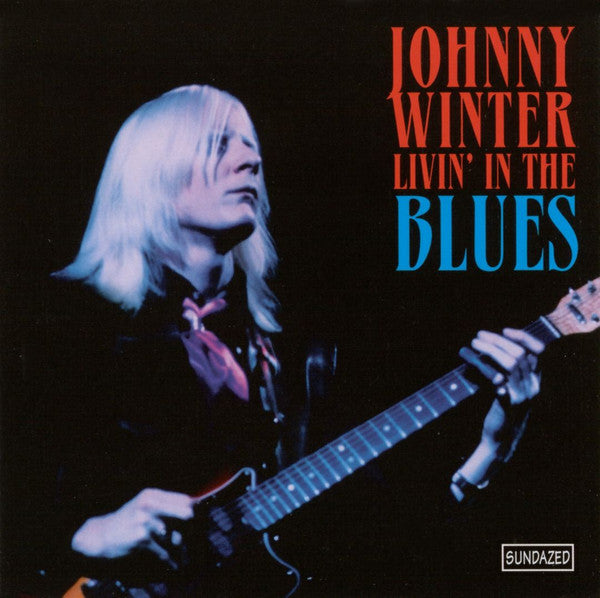 USED CD - Johnny Winter – Livin' In The Blues