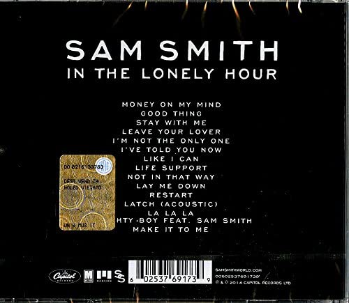 Sam Smith – In The Lonely Hour - USED CD