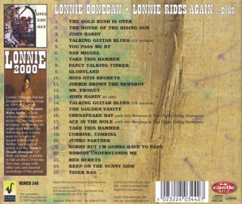 USED CD - Lonnie Donegan – Lonnie Rides Again...Plus