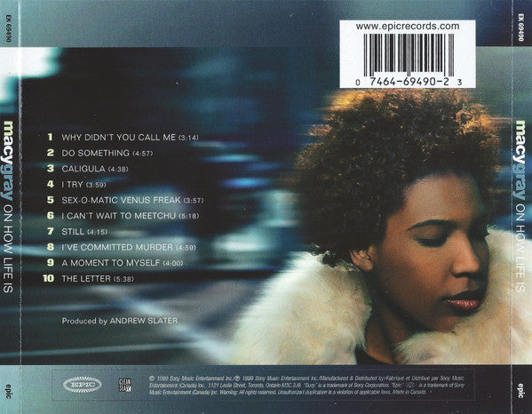 USED CD - Macy Gray – On How Life Is