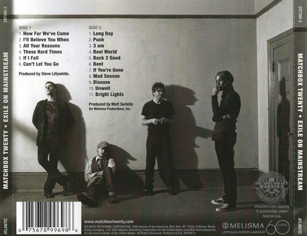 Matchbox Twenty – Exile On Mainstream - USED 2CD