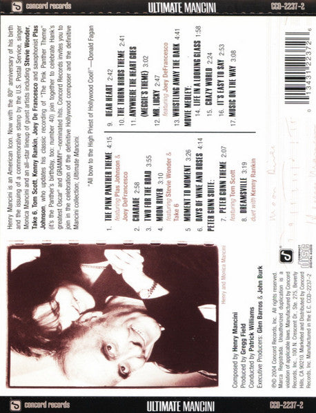 Various – Ultimate Mancini - USED CD
