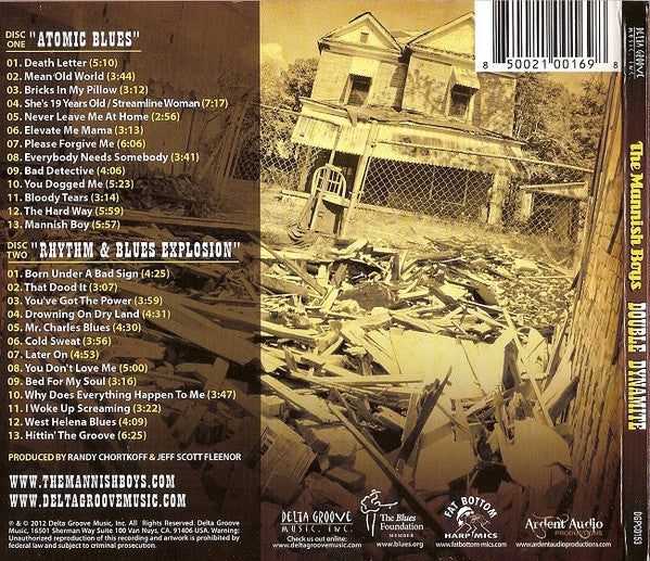USED 2CD - The Mannish Boys – Double Dynamite