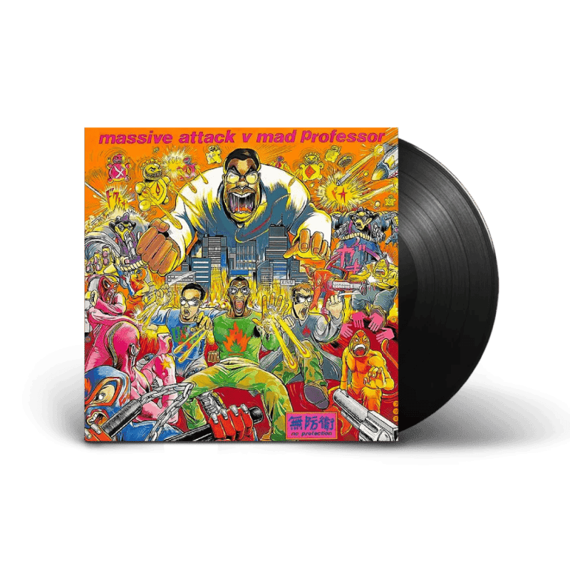 MASSIVE ATTACK V MAD PROFESSOR - No Protection Vinyl