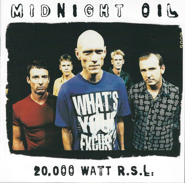 USED CD - Midnight Oil – 20,000 Watt R.S.L.