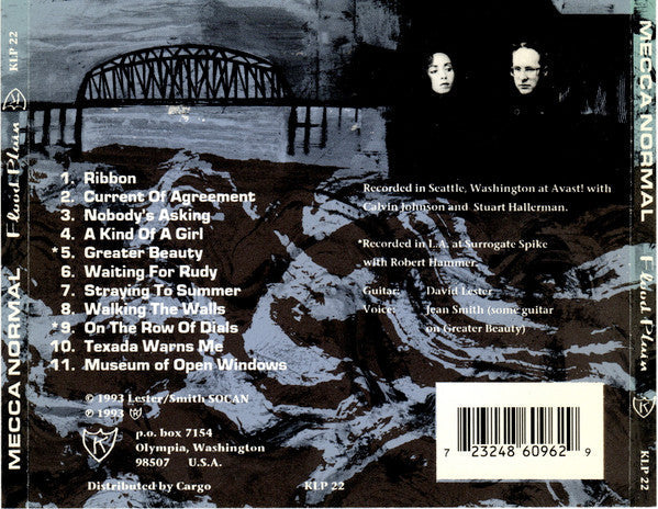 USED CD - Mecca Normal – Flood Plain