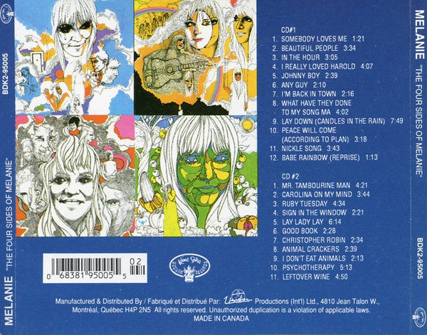 USED 2CD - Melanie – The Four Sides Of Melanie