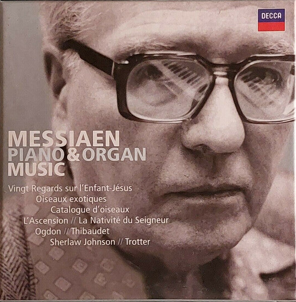 USED 7CD - Messiaen - Ogdon, Thibaudet, Sherlaw Johnson, Trotter – Piano & Organ Music