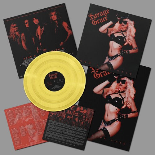 Savage Grace - New York Daze (YELLOW VINYL LP + POSTER) | NEW Mint (M) Mint (M)
