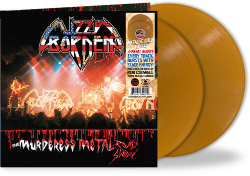 Lizzy Borden - (PRESALE 6/26/26) The Murderess Metal Road Show: 40th Ann. (GATFLD GOLD 2xVINYL) | Mint (M) Mint (M)