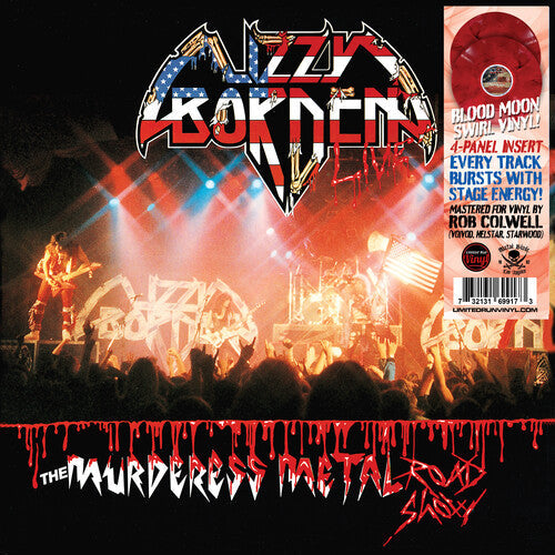 Lizzy Borden - The Murderess Metal Road Show: 40th Ann. (RED MARBLED 2xVINYL) | Mint (M) Mint (M)