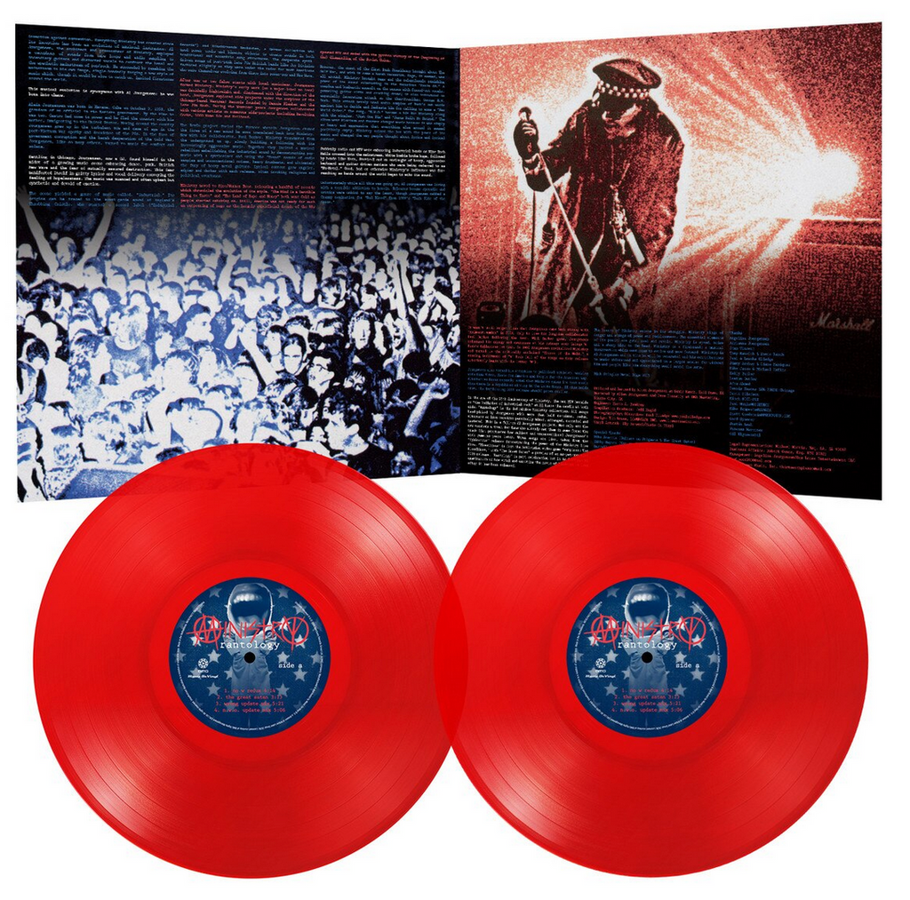 Ministry - Rantology (MOV 180G TRANSLUCENT RED 2xVINYL) | Mint (M) Mint (M)