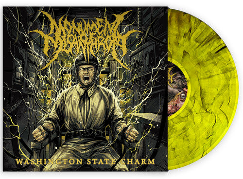 Monument of Misanthropy - (PRESALE 7/17/26) Washington State Charm (YELLOW BLACK MARBLE VINYL) | Mint (M) Mint (M)