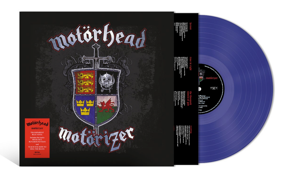 Motörhead - Motörizer (Transparent Blue VINYL LP BMG BMGCAT783LPX) | NEW