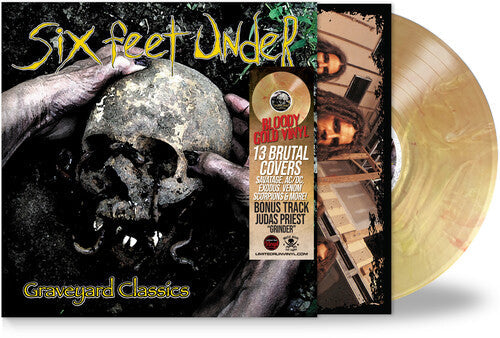 Six Feet Under - (PRESALE 7/3/26) Graveyard Classics (LMTD BLOODY GOLD VINYL) | Mint (M) Mint (M)