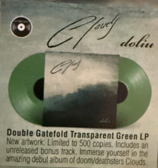 Clouds - (PRESALE 7/10/26) Doliu (GREEN 2xVINYL) | Mint (M) Mint (M)
