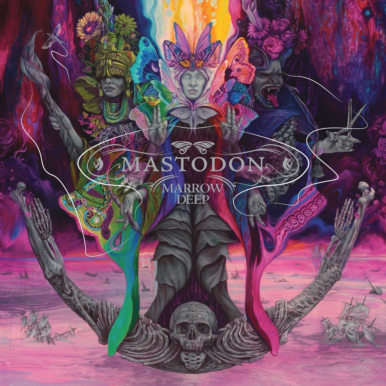 Mastodon - (PRESALE 8/28/26) Marrow Deep (LMTD IEX CLEAR VINYL 2xLP LOMA VISTA 2026) | NEW