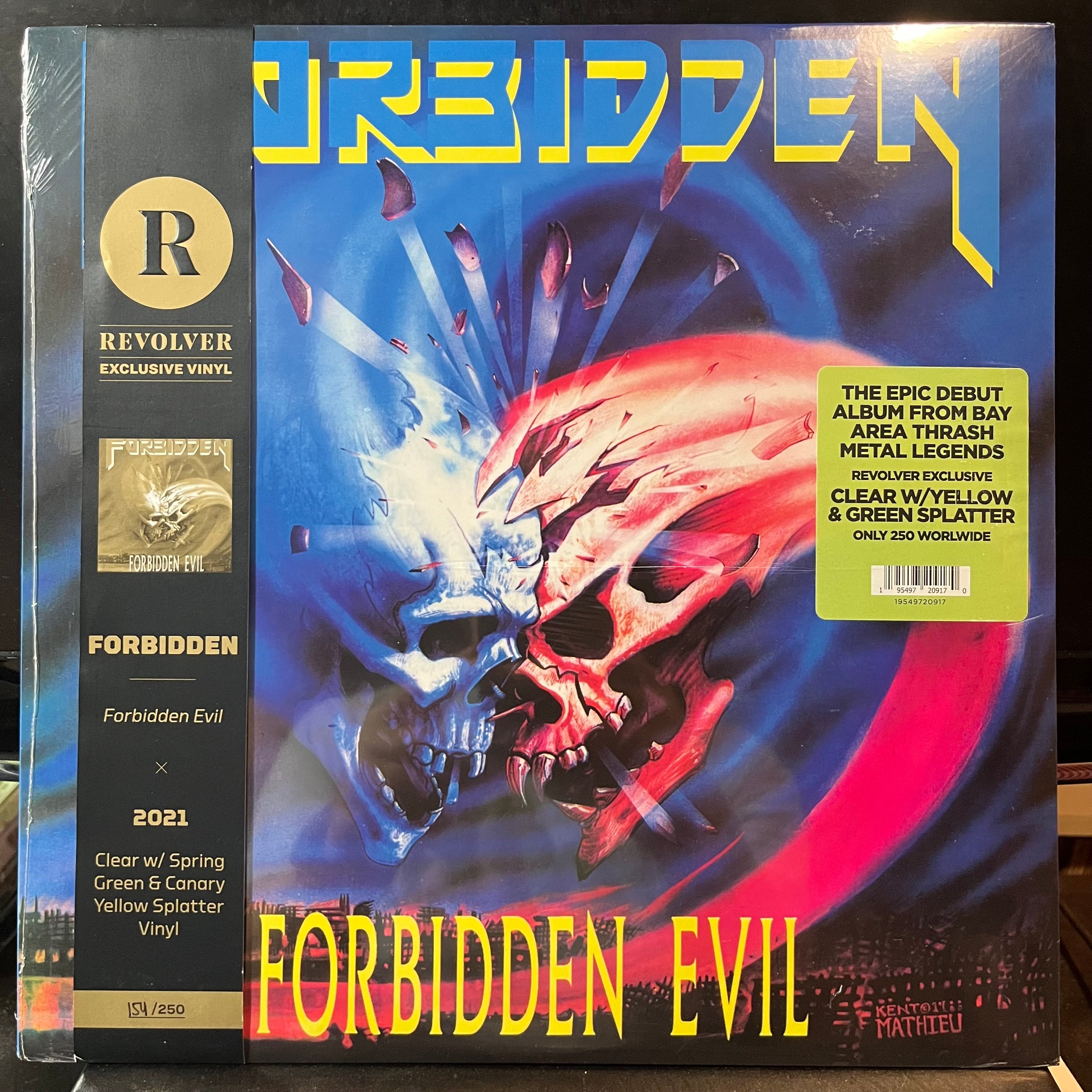 Forbidden - Forbidden Evil (OBI / #154/200 CLEAR YELLOW GREEN SPLATTER VINYL) |