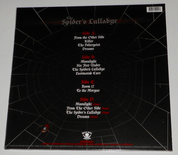 King Diamond - The Spider's Lullabye (RED VINYL 2xLP METAL BLADE 3984-15404-1 2017) | Excellent+ (EX+) Near Mint (NM)
