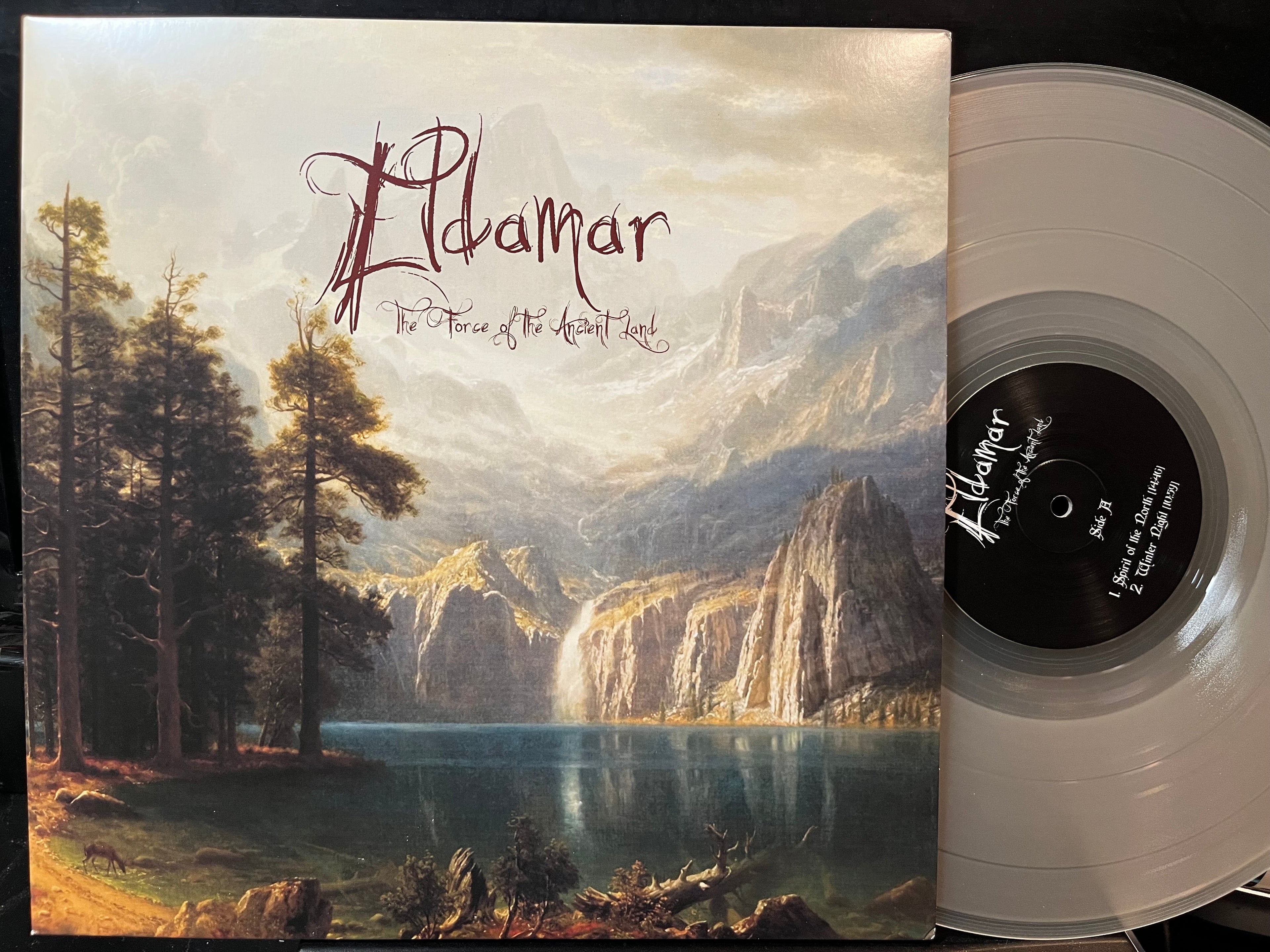 Eldamar - The Force Of The Ancient Land (CLEAR VINYL 2xLP NORTHERN SILENCE PRODUCTIONS NSP 005 US 2017) | USED Near Mint (NM or M-) Near Mint (NM)