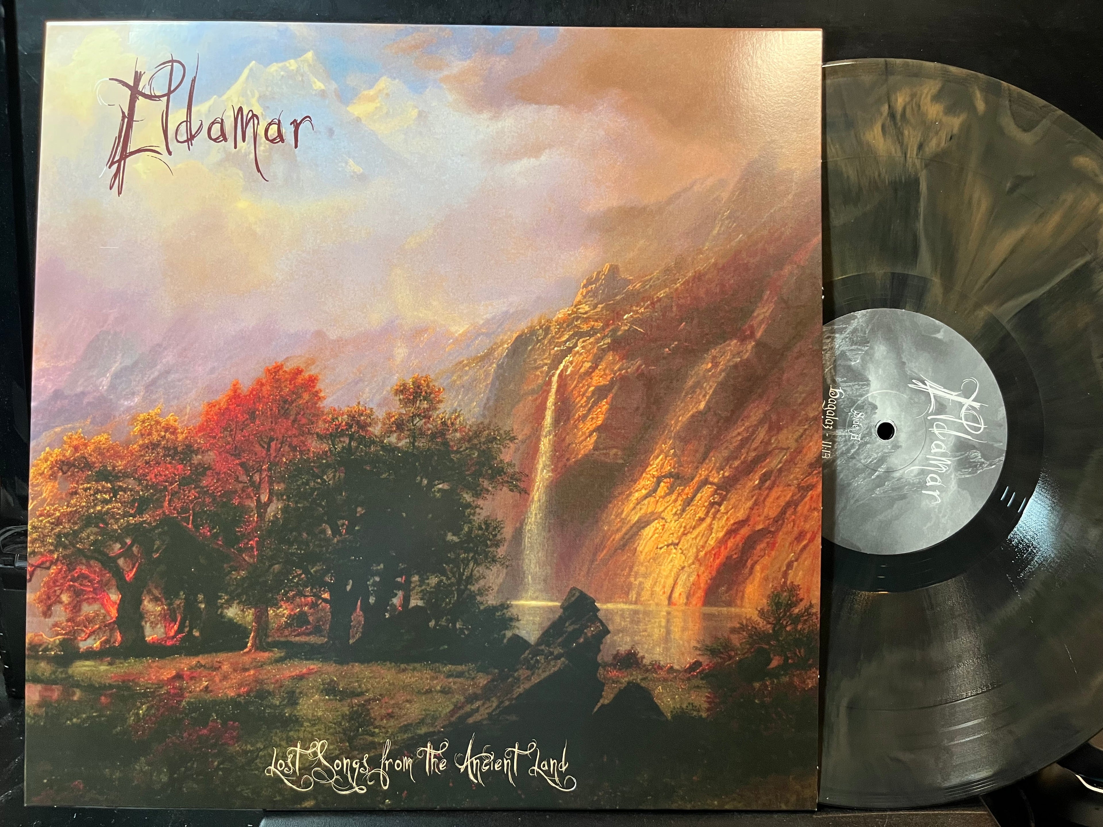 Eldamar - Lost Songs From The Ancient Land (ORANGE & BLACK GALAXY VINYL LP NORTHERN SILENCE PRODUCTIONS NSP280 2023) | USED Near Mint (NM or M-) Near Mint (NM)