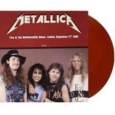 METALLICA - Live At The Hammersmith Odeon London September 21th 1986 Red Coloured (Unofficial) Vinyl