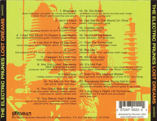 USED CD - The Electric Prunes – Lost Dreams