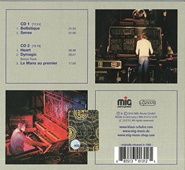 USED 2CD - Klaus Schulze – ...Live...