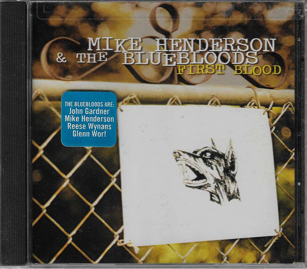 USED CD - Mike Henderson & The Bluebloods – First Blood