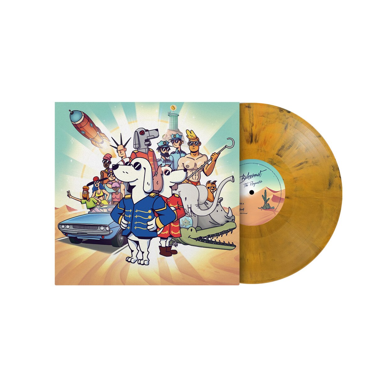 Bakermat - Ringmaster (MOV 180G GATEFOLD YELLOW BLACK RED MARBLE VINYL) | NEW Mint (M) Mint (M)