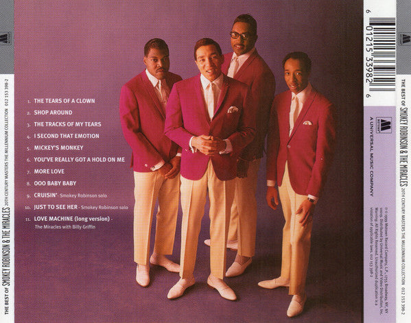 USED CD - Smokey Robinson & The Miracles – The Best Of Smokey Robinson & The Miracles