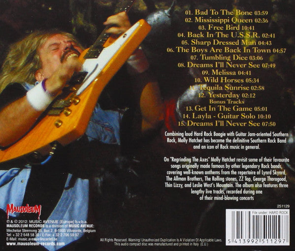 USED CD - Molly Hatchet – Regrinding The Axes